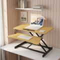 32 in Standing Desk Converter with Keyboard Tray, Height Adjustable