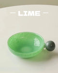 Handblown Glass Candy Bowl for Salad, Snacks and Desserts – image 5