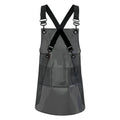 Salon Apron – Waterproof Cross-Back Stylist Apron, 3 Pockets