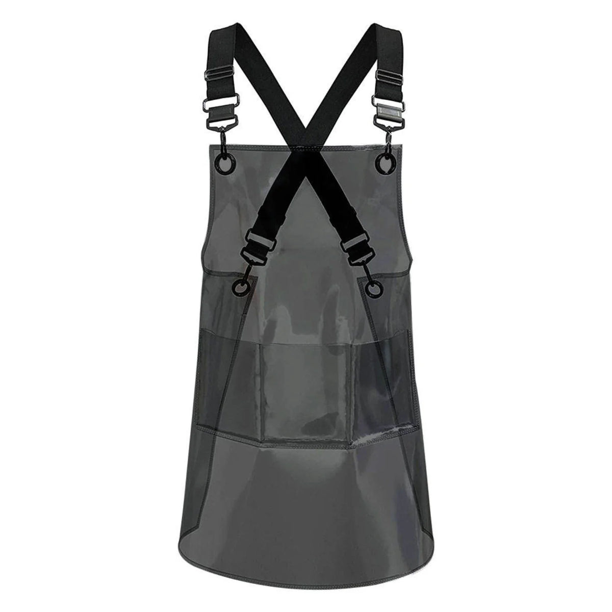 Salon Apron – Waterproof Cross-Back Stylist Apron, 3 Pockets