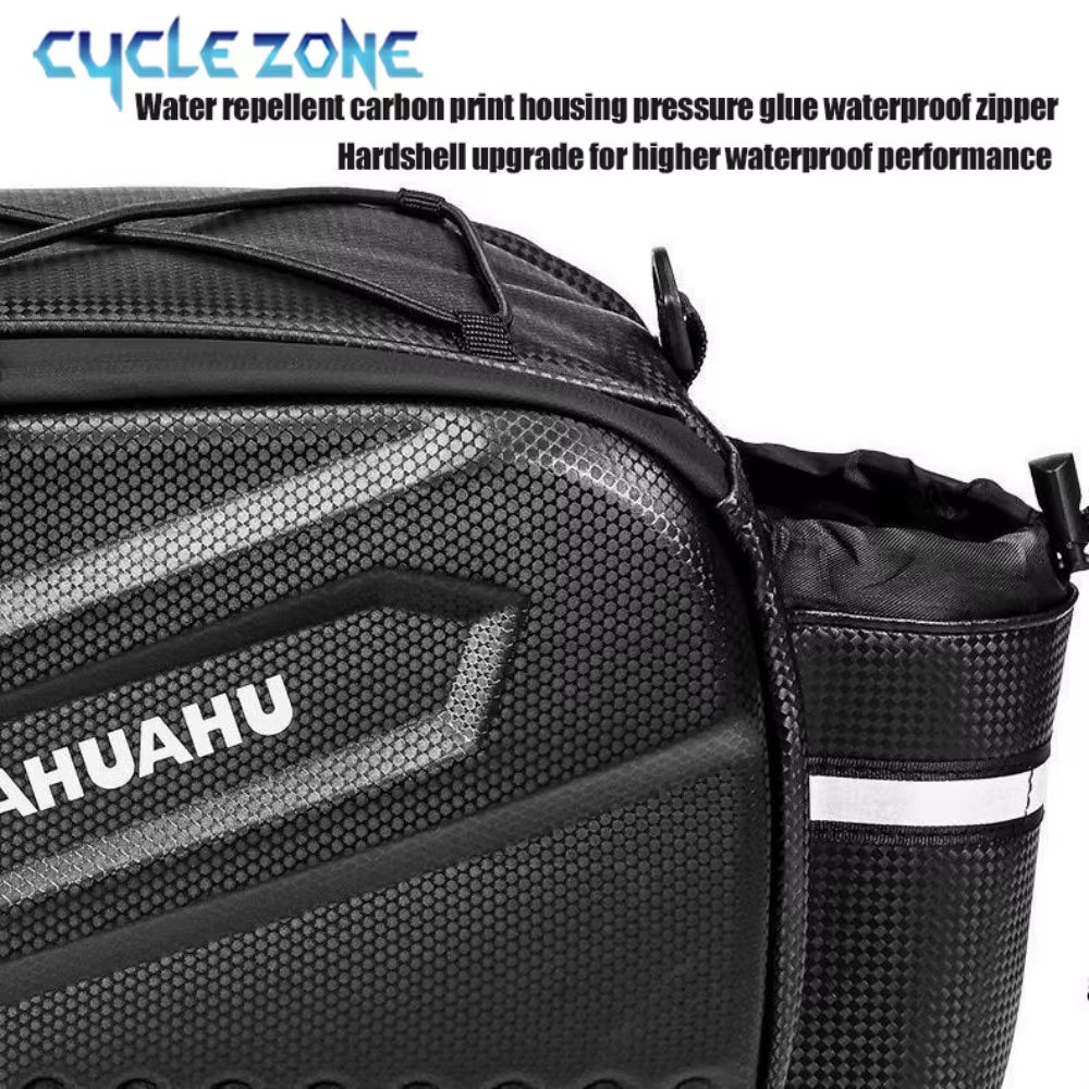 Bike Trunk Bag, Waterproof Rear Rack Bag with Shoulder Strap – image 5