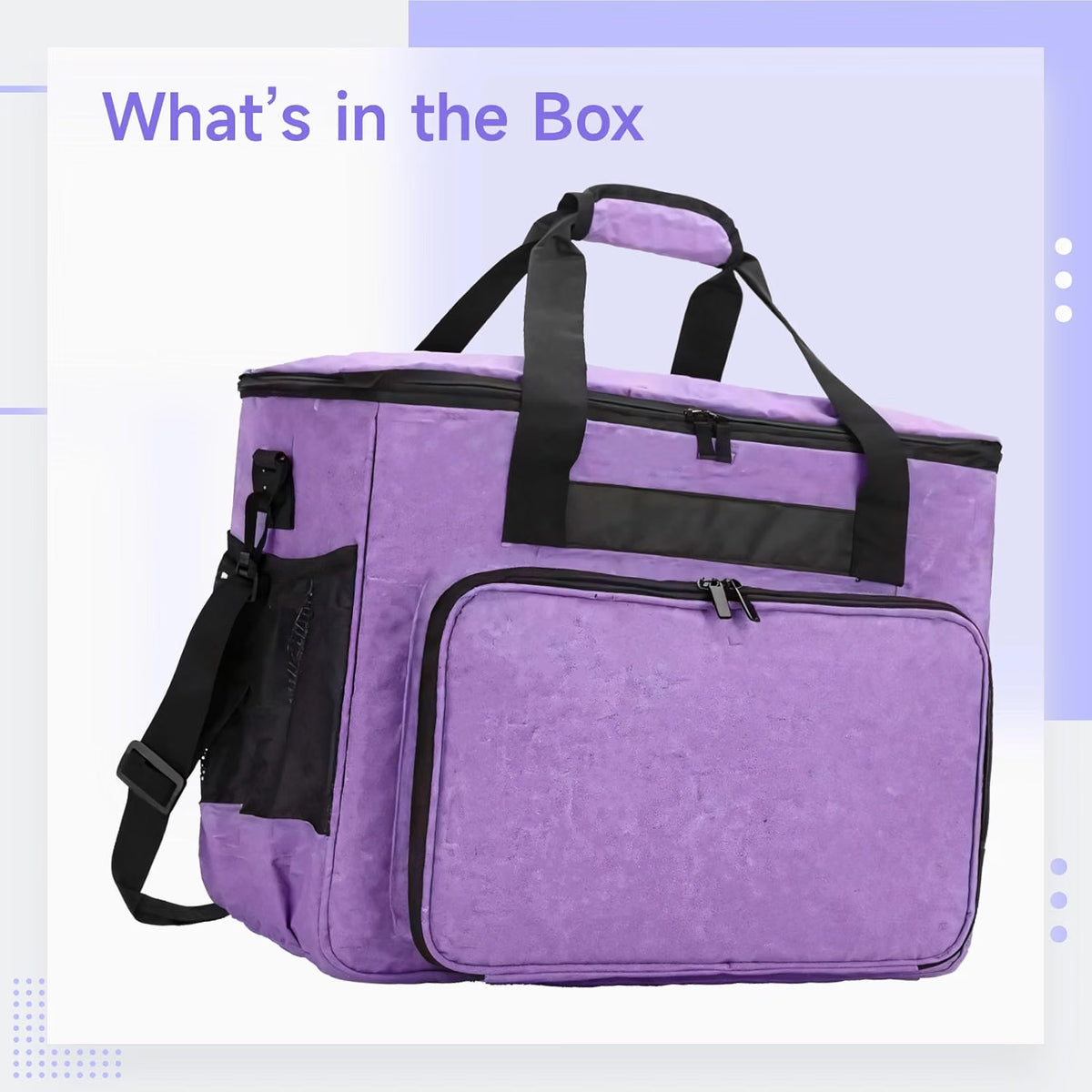 Sewing Storage Bag, Large Craft and Tool Organizer with Pockets – image 3