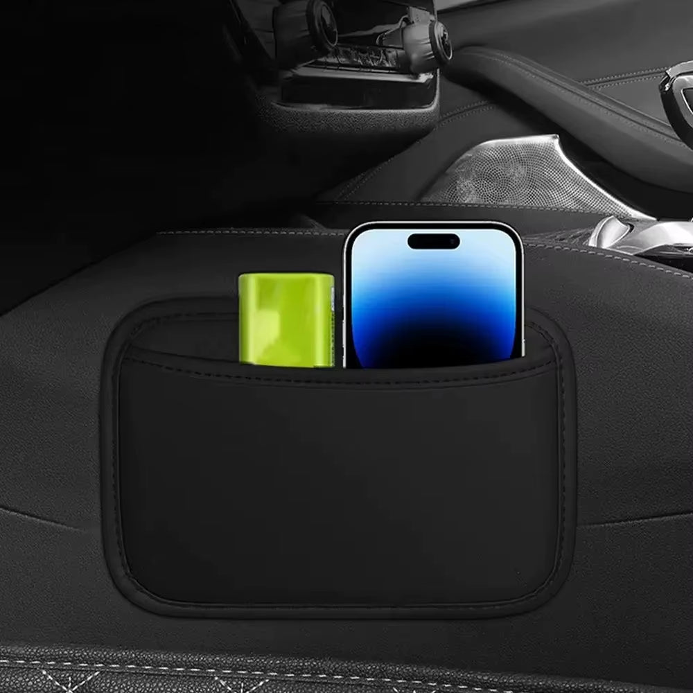 Stick-On Mesh Car Storage Pockets for Doors & Seats – image 5