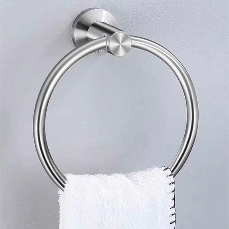 Towel Ring – Stainless Steel Wall Mounted Hand Towel Holder – image 8