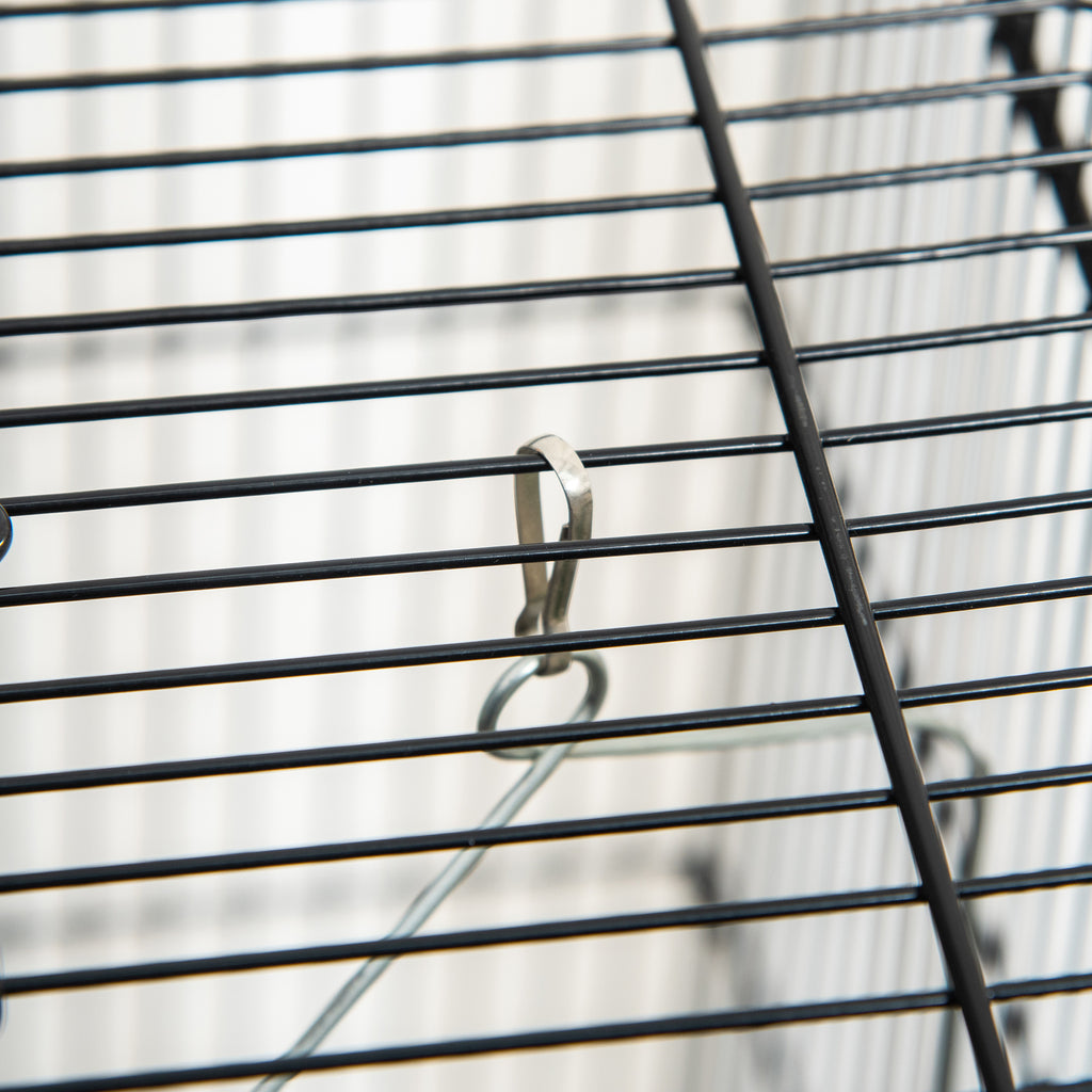 Rolling Bird Cage 45 in with Detachable Stand and Storage Basket – image 8