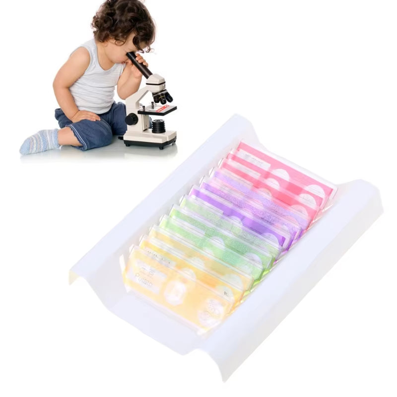 48 Piece Prepared Microscope Slides Set Plant Insect Animal – image 3