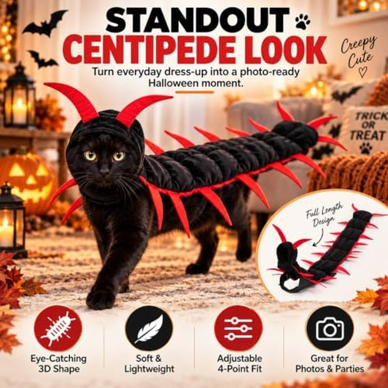 Centipede Cat Costume for Halloween, Cats and Small Dogs – image 2