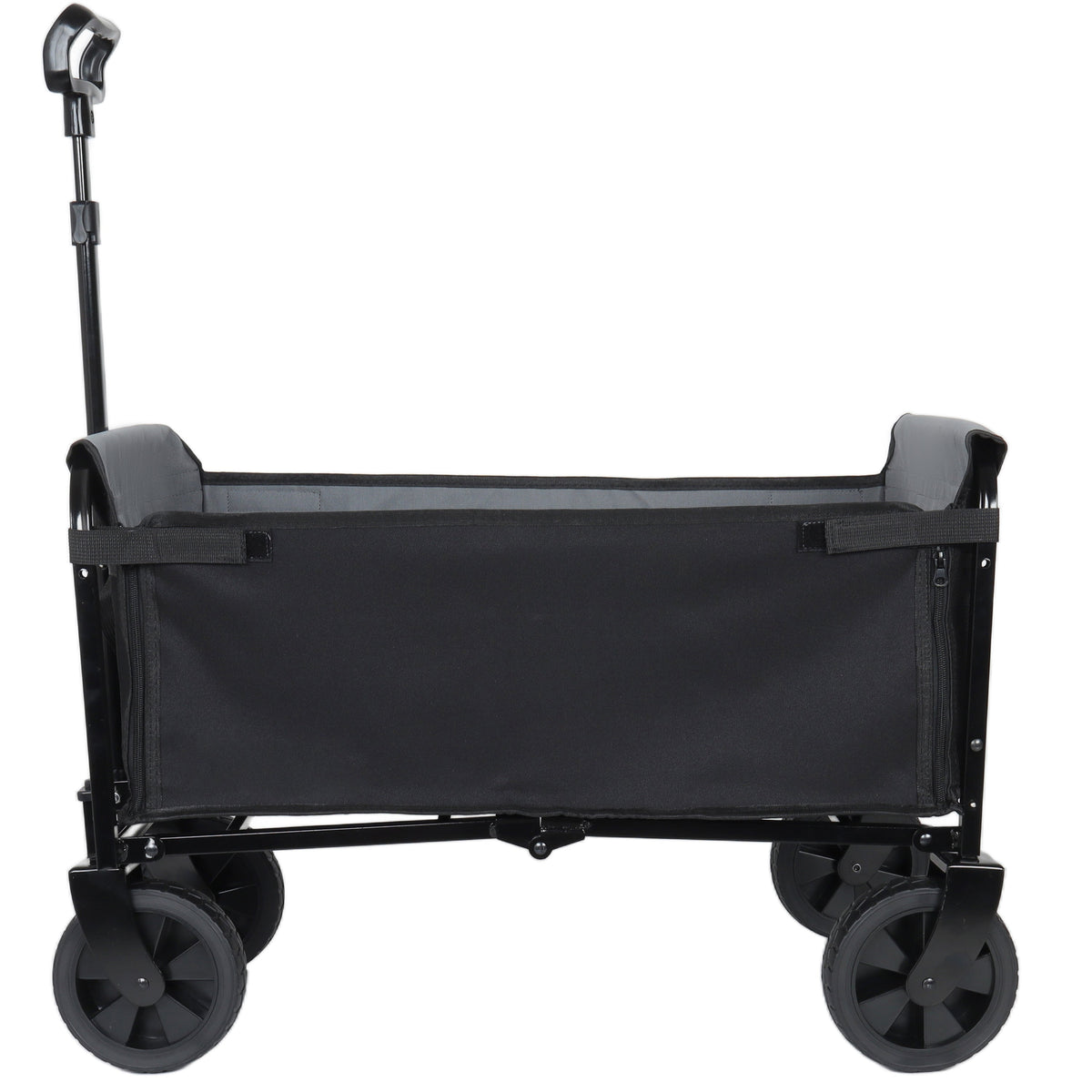 Collapsible Wagon with Wheels, 3-in-1 Folding Utility Cart, 220 lb – image 6