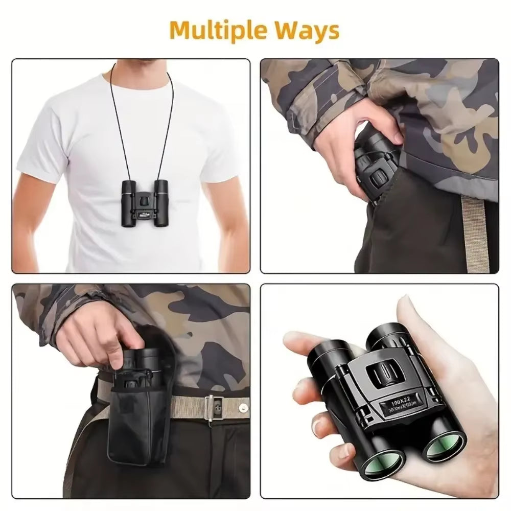 Compact Portable Binoculars for Hiking & Camping – image 5