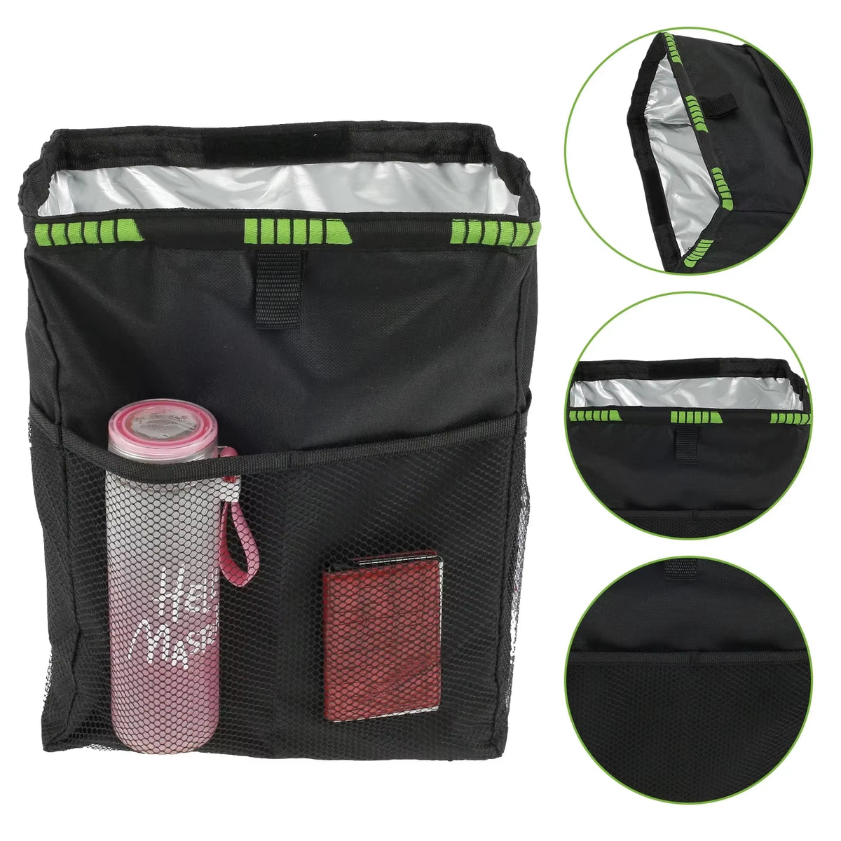 Foldable Car Trash Can - Waterproof Large Capacity Hanging Garbage Bin