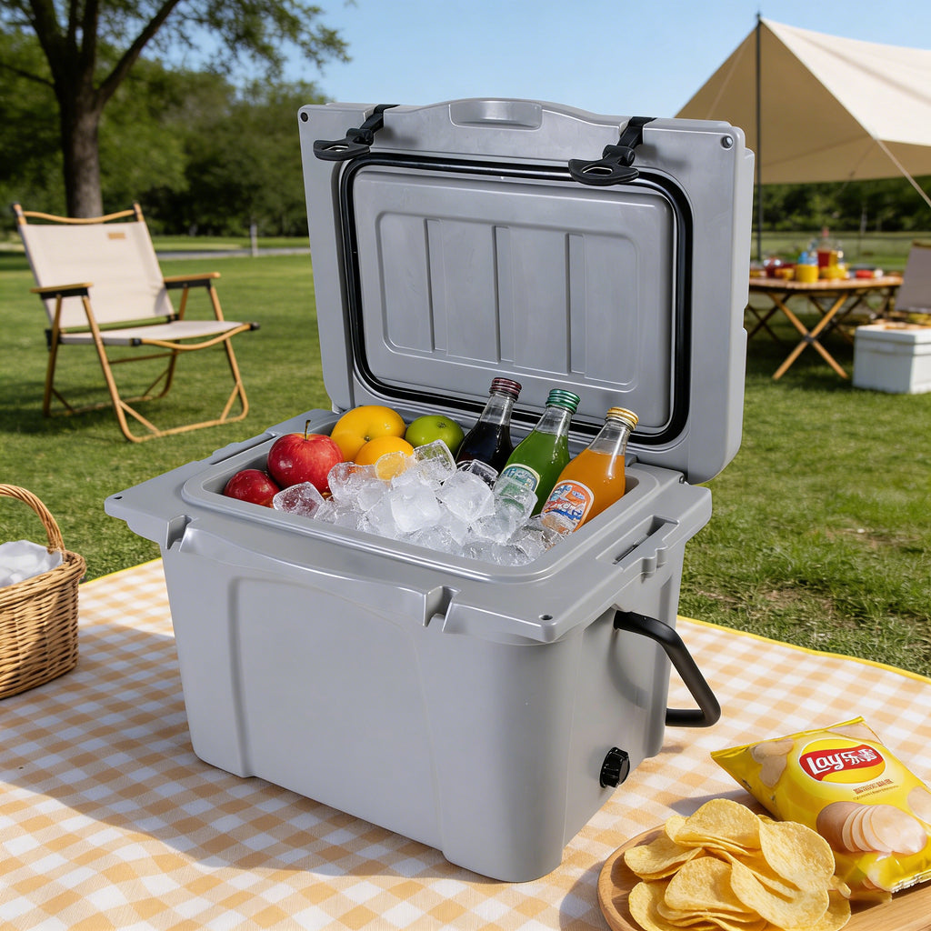 25 Qt Hard-Sided Cooler with Fish Ruler and Bottle Opener – image 5