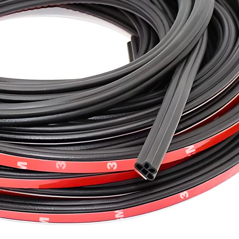 Car Door Rubber Seal Strip 8M – Double-Layer Weatherstrip – image 2