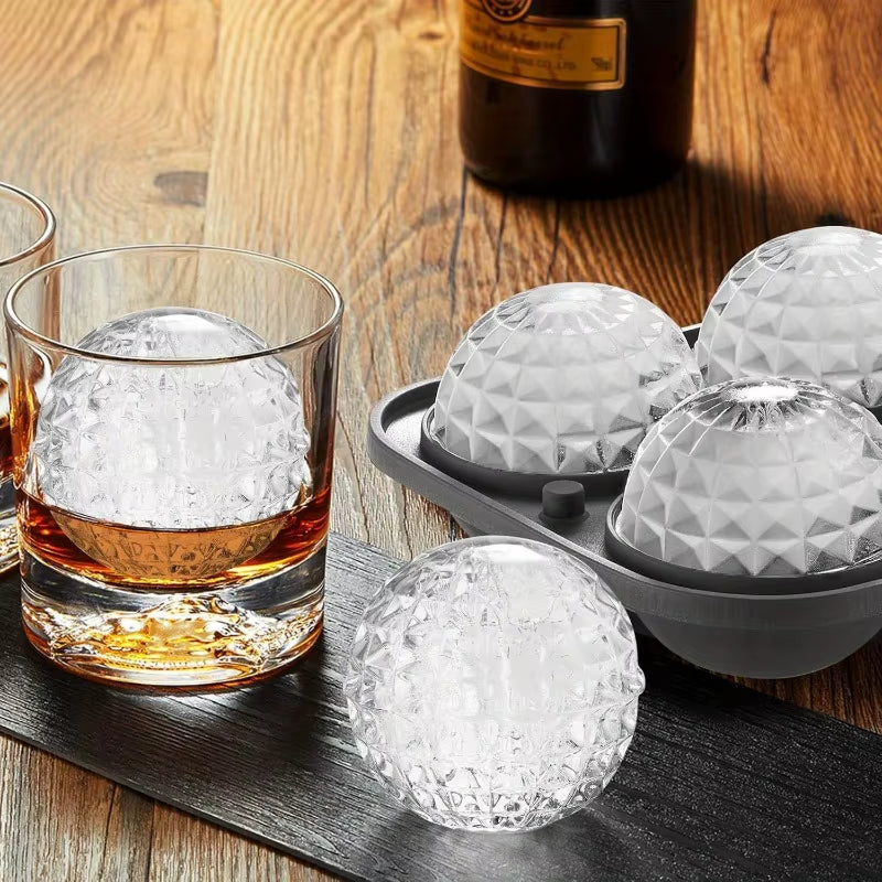 Ice Mold Silicone Sphere, 2 Pack – image 2