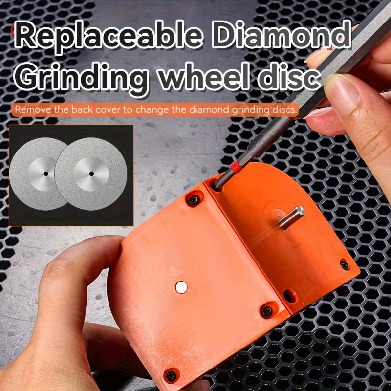 Drill Bit Sharpener 2–16mm – Twist Drill Grinding Tool – image 5