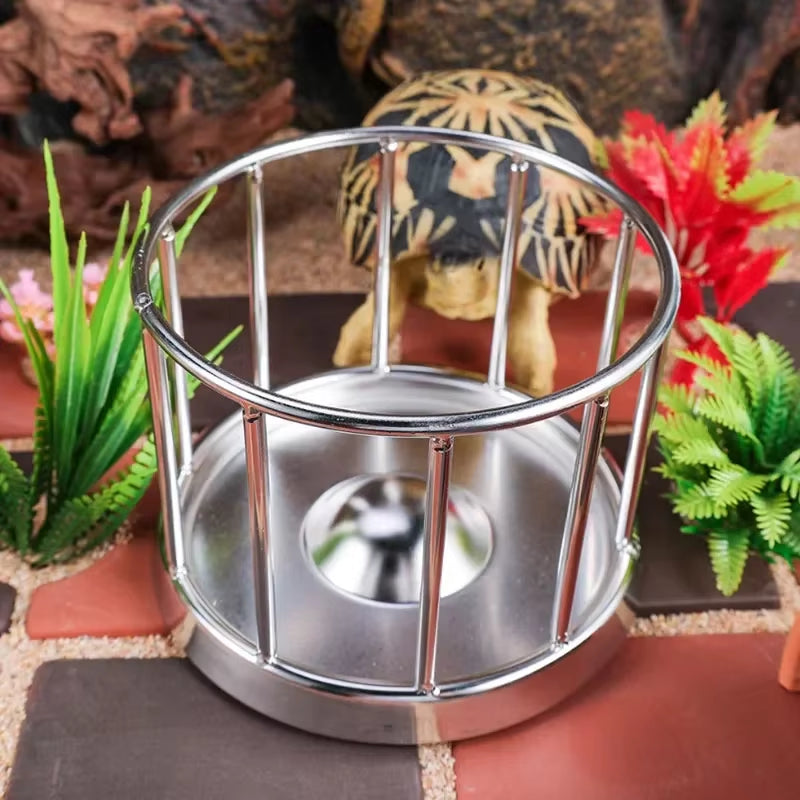 Stainless Steel Reptile Food and Water Bowl, 4.4 in – image 4