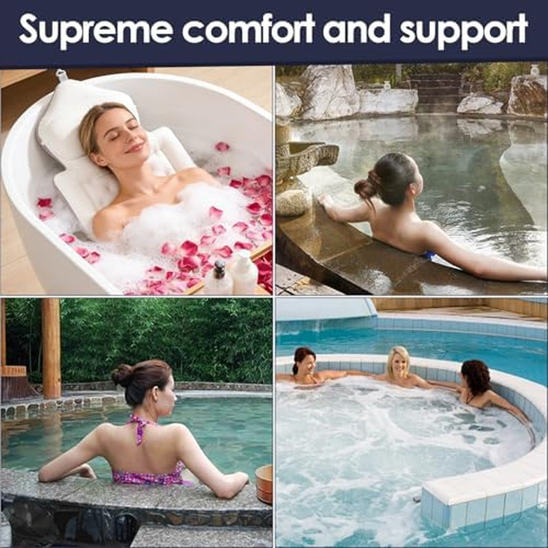 Bath Pillow for Tub, Full Body Thick Bathtub Cushion – image 5