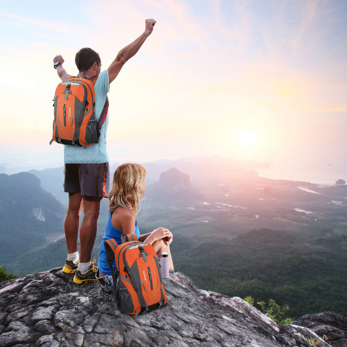Hiking Daypack 36L – Waterproof Outdoor Travel Backpack – image 10