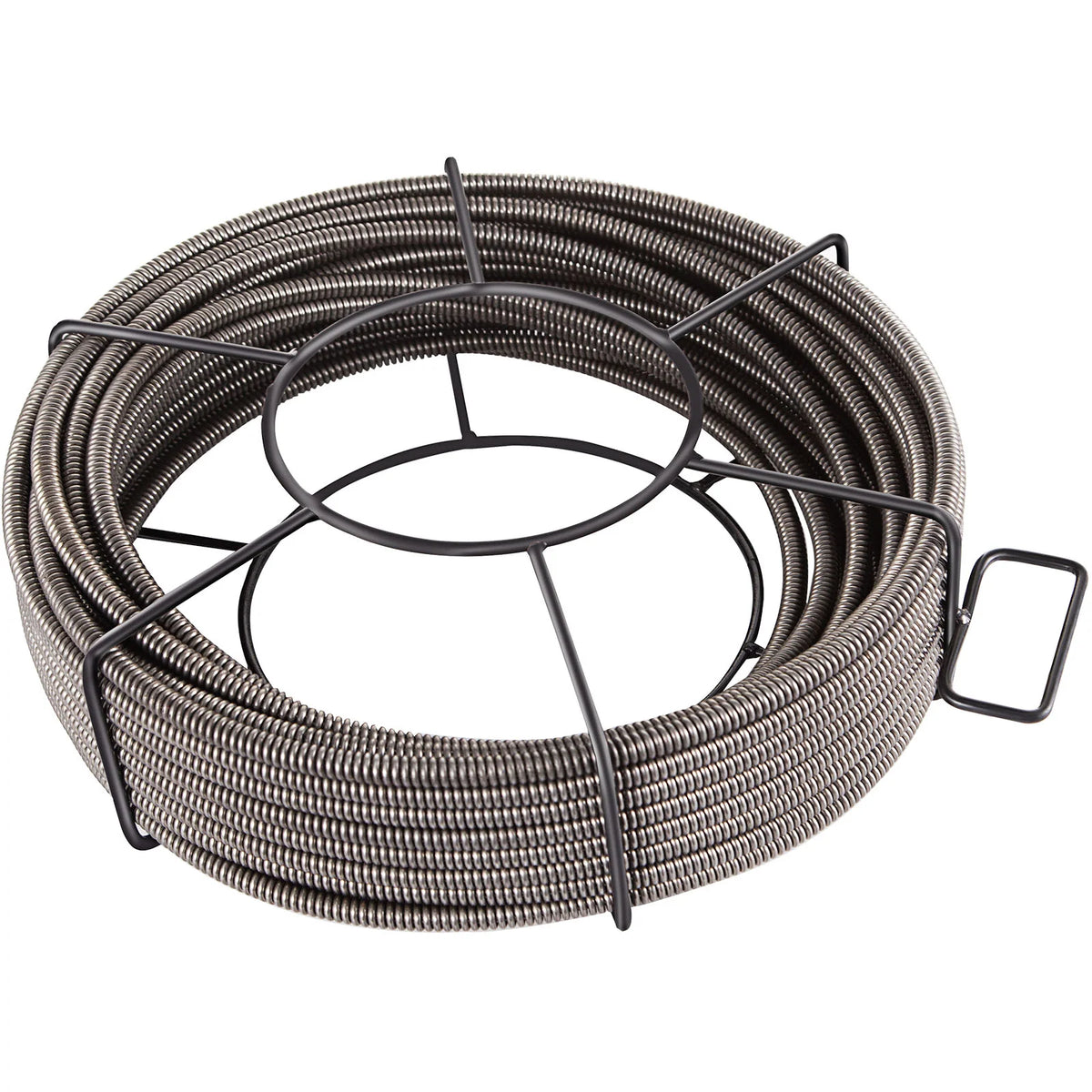 Drain Cleaning Cable 50 Ft x 1/2 In, Solid Core with 4 Cutters – image 10