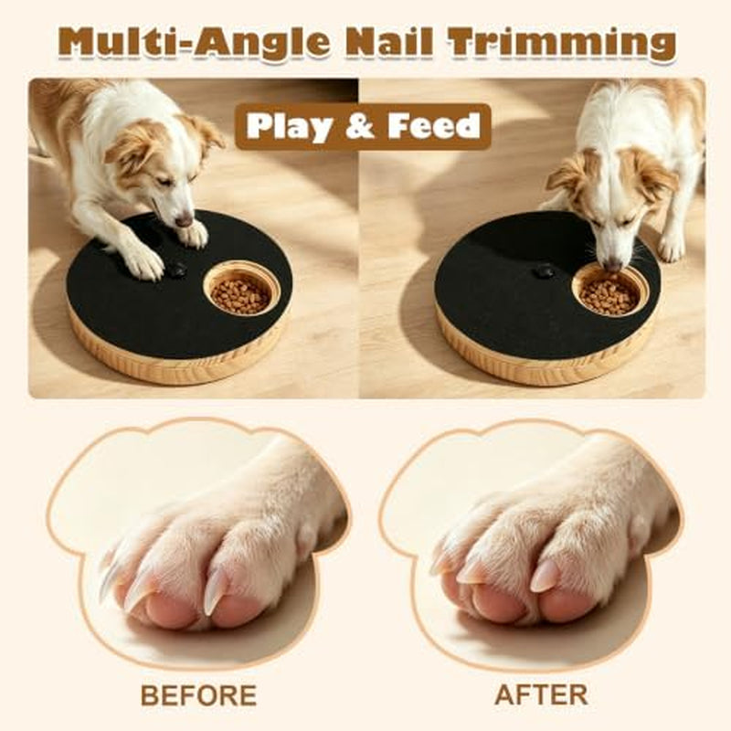 Dog Nail Scratch Board – Adjustable Speed with Treat Box – image 6