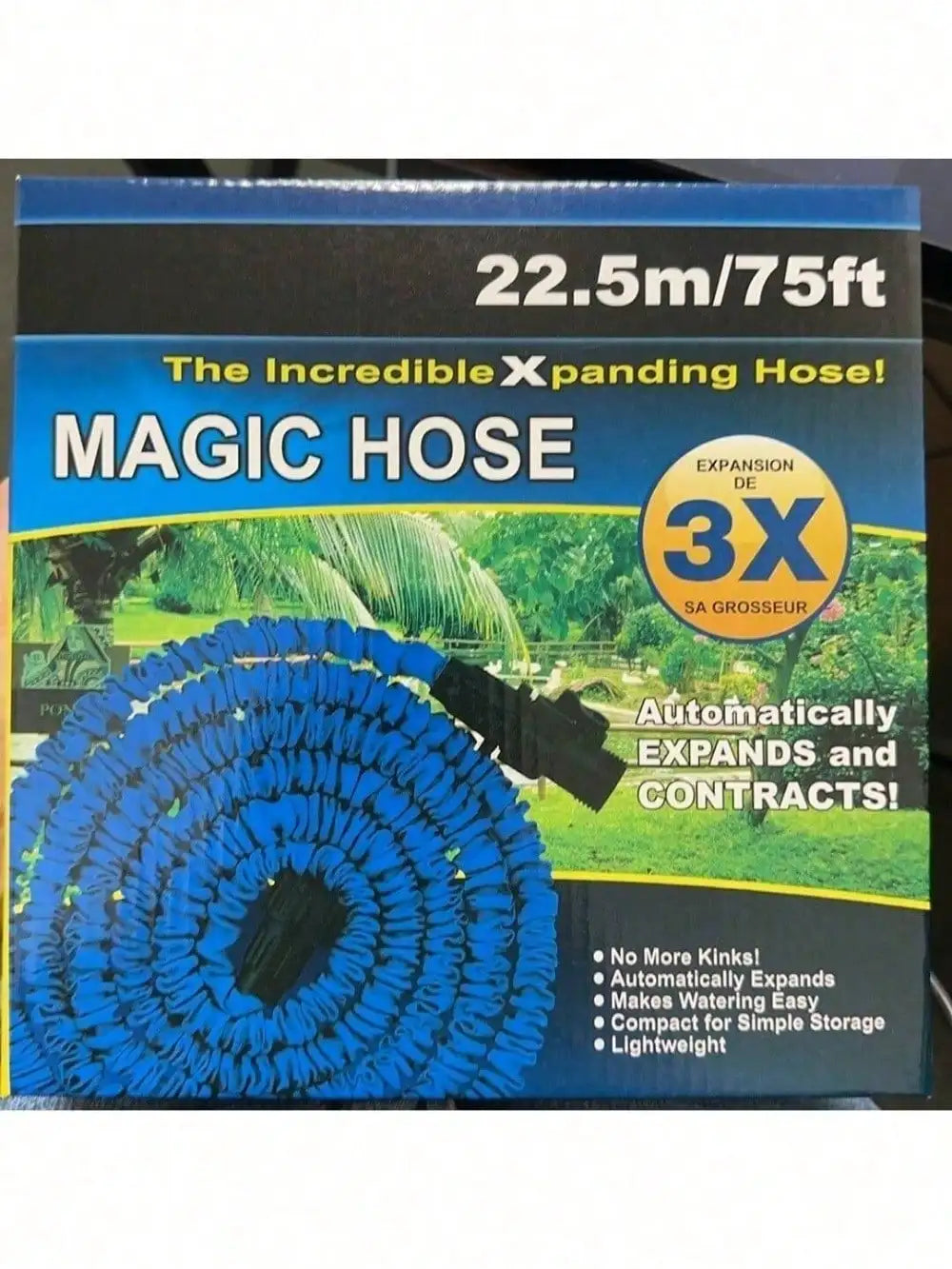 Expandable Garden Hose 75 ft - Lightweight Retractable Water Hose – image 6