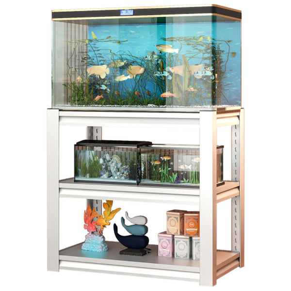20-30 Gallon Metal Aquarium Stand, 3-Tier Adjustable Fish Tank Rack – image 1