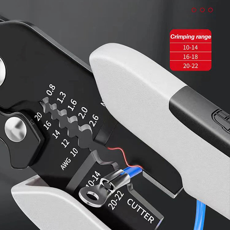 Multi-Function Bending Pliers - Wire Stripper & Crimper