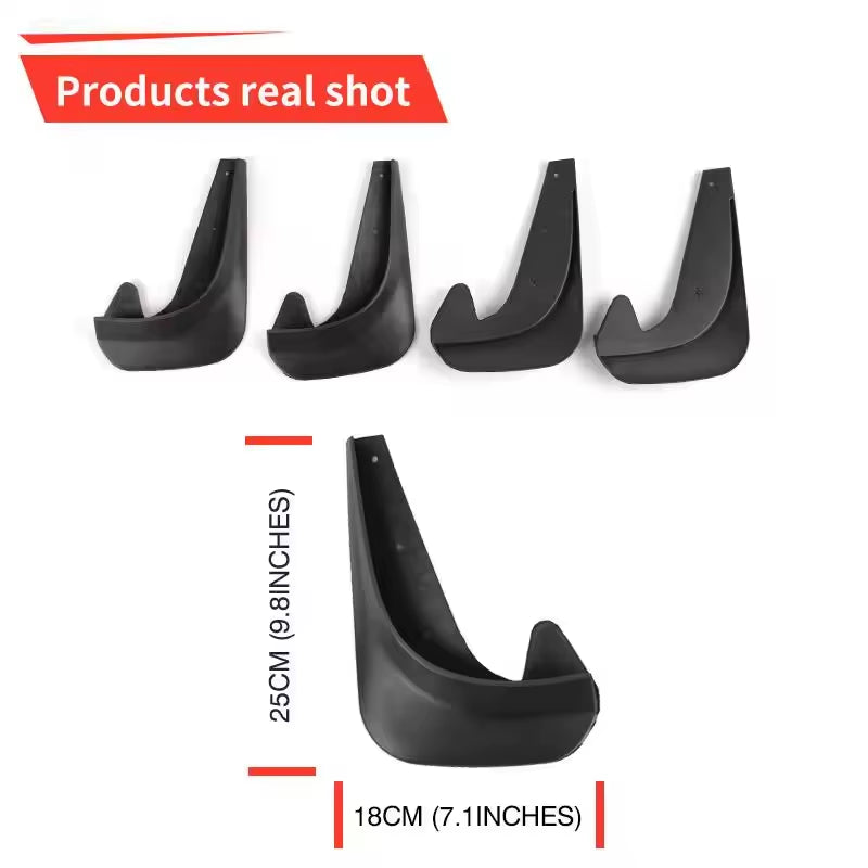 Mud Flaps Universal 4 Pcs Front Rear Splash Guards – image 7