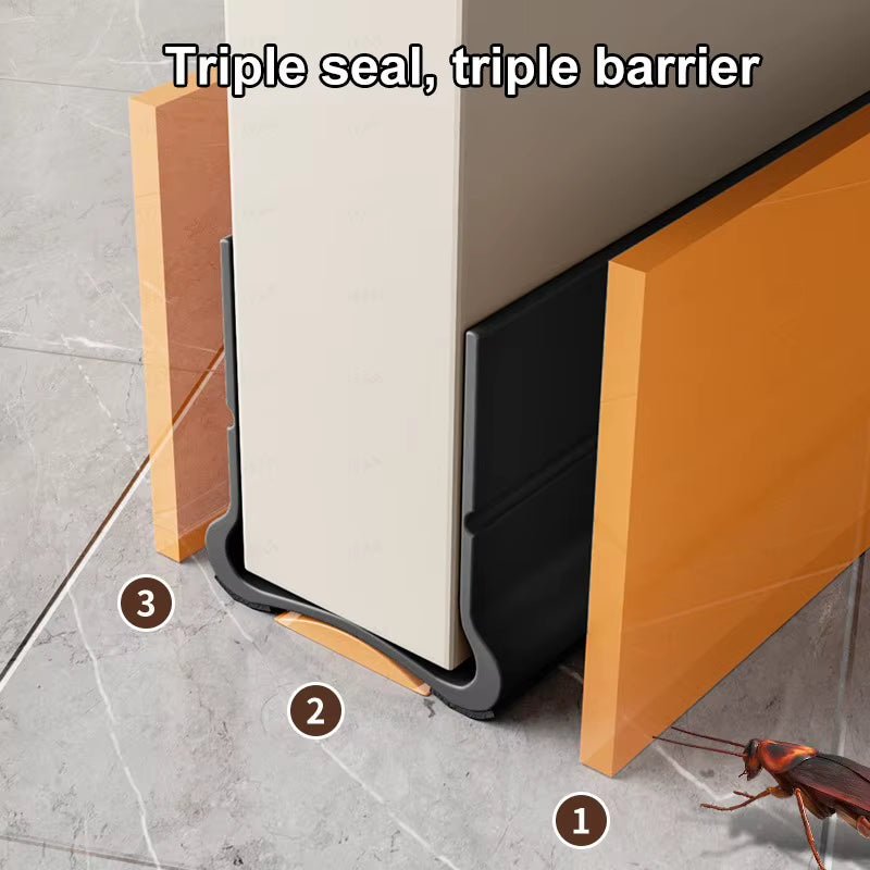 Door Bottom Seal Strip – 93 cm Self-Adhesive Draft Blocker – image 4