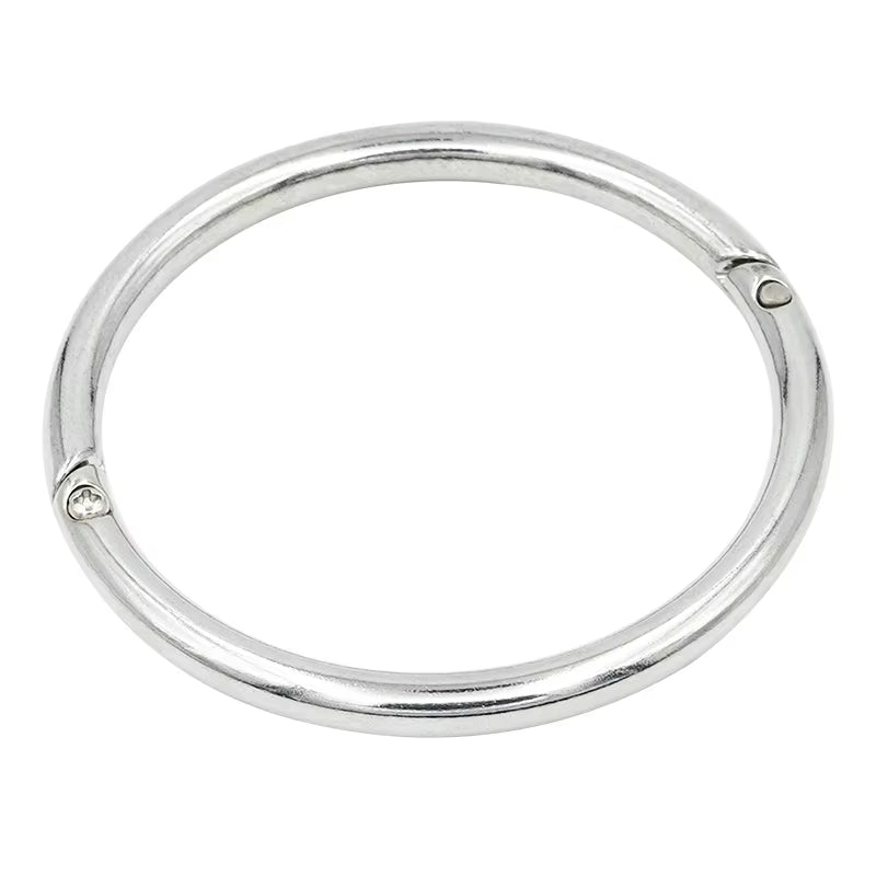 Metal Cattle Nose Ring Lead Clamp, 9-10 cm
