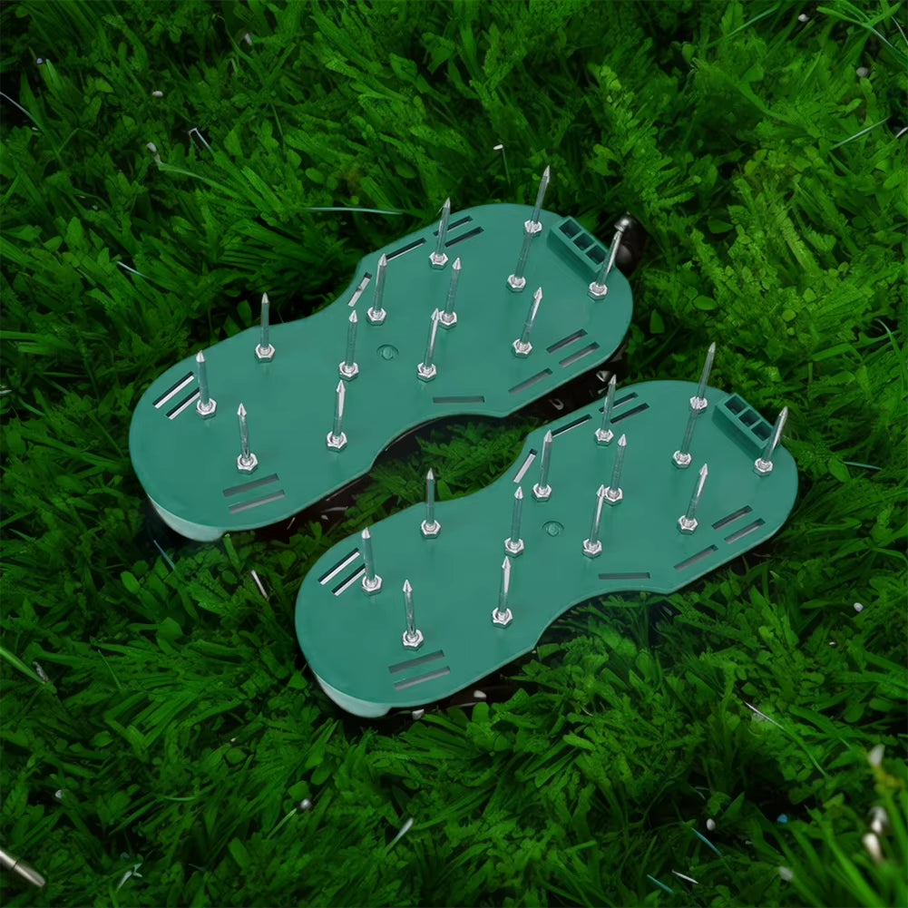 Lawn Aerator Shoes - Spiked Sandals for Yard Aeration