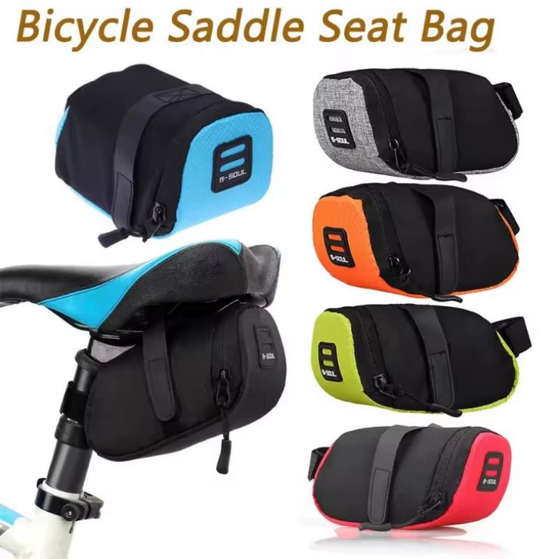 Bike Saddle Bag - Reflective Under-Seat Tool Pouch – image 2