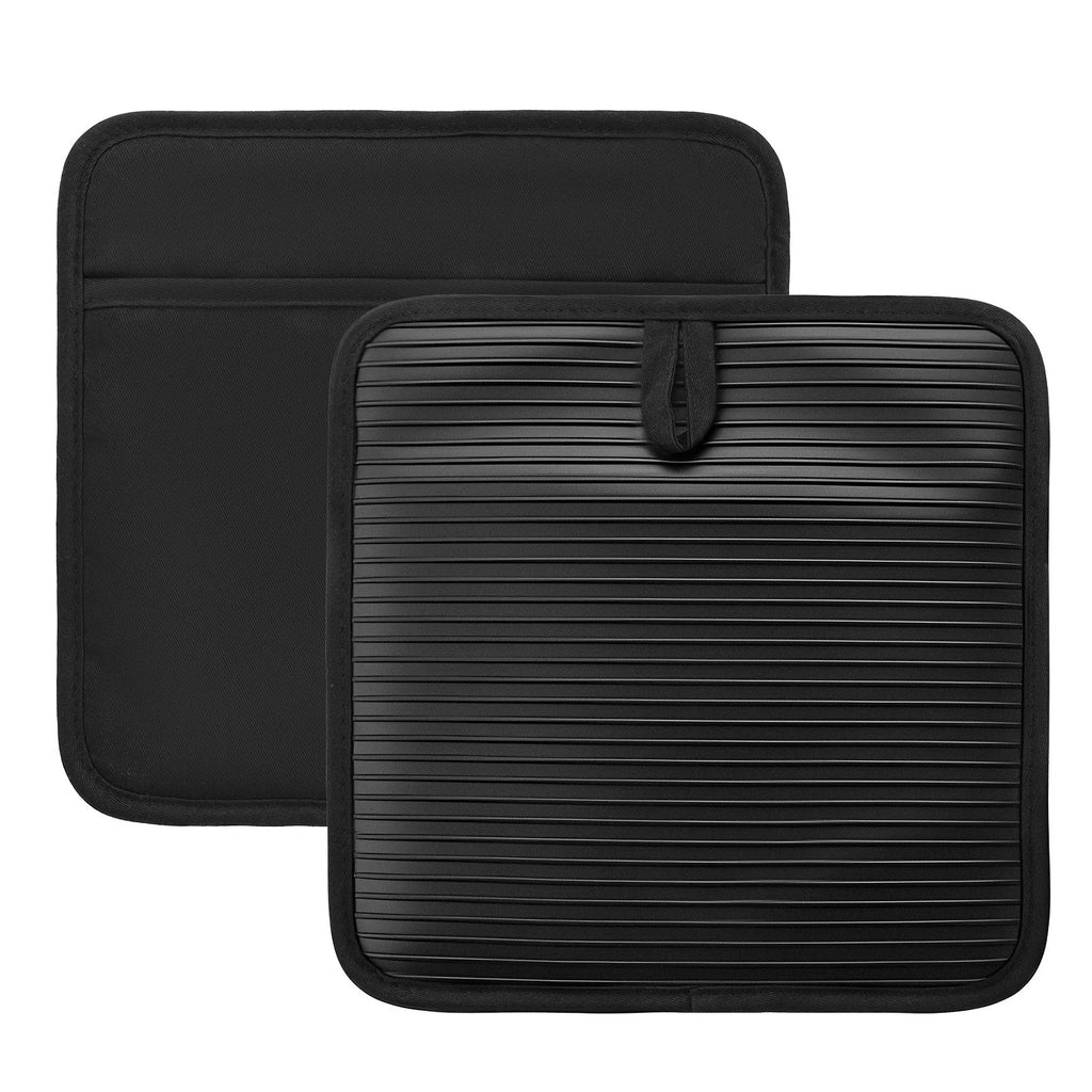 Silicone Pot Holders, 2 Pack Heat-Resistant Hot Pads to 500°F