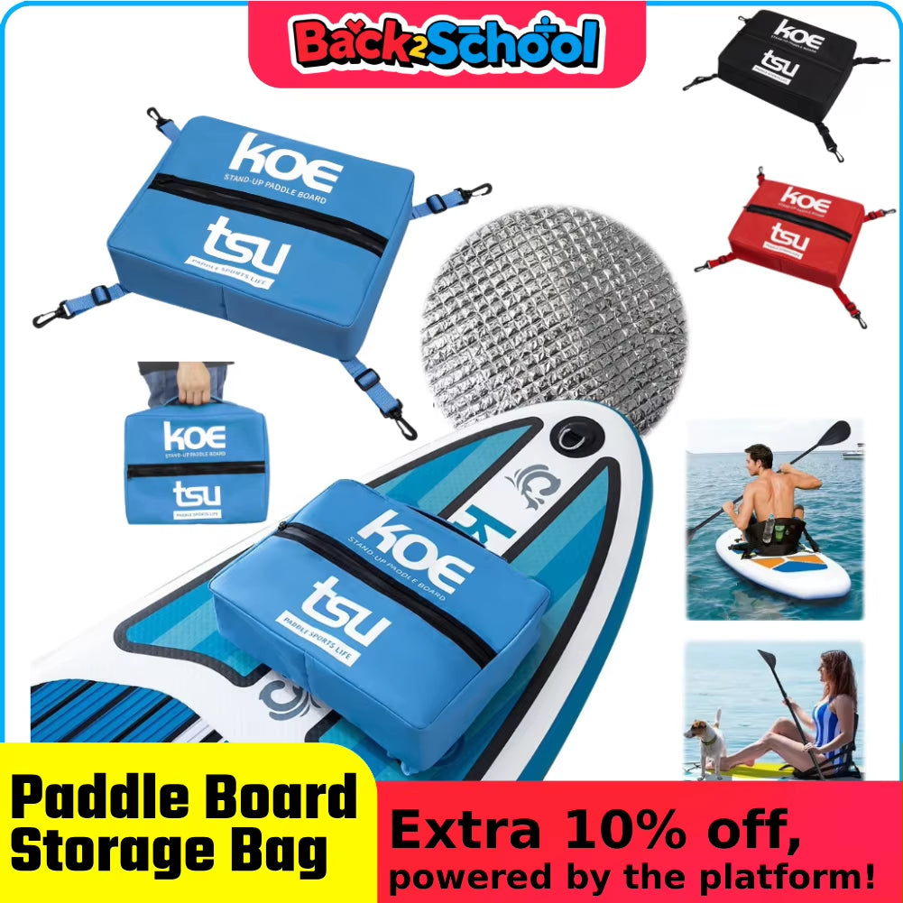 Paddle Board Deck Cooler Bag - Insulated Kayak Storage Bag – image 2
