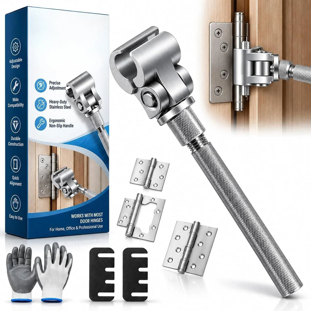 Door Hinge Adjustment Wrench – Universal Hinge Tool
