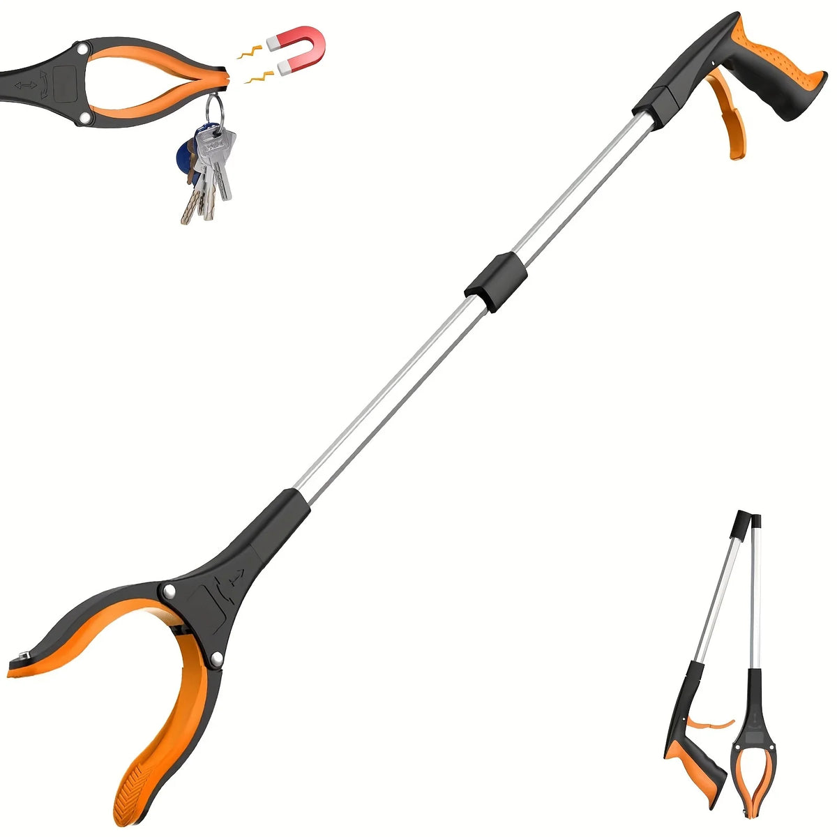 Reacher Grabber Tool 32 Inch – 360° Rotating Pick-Up Gripper – image 8
