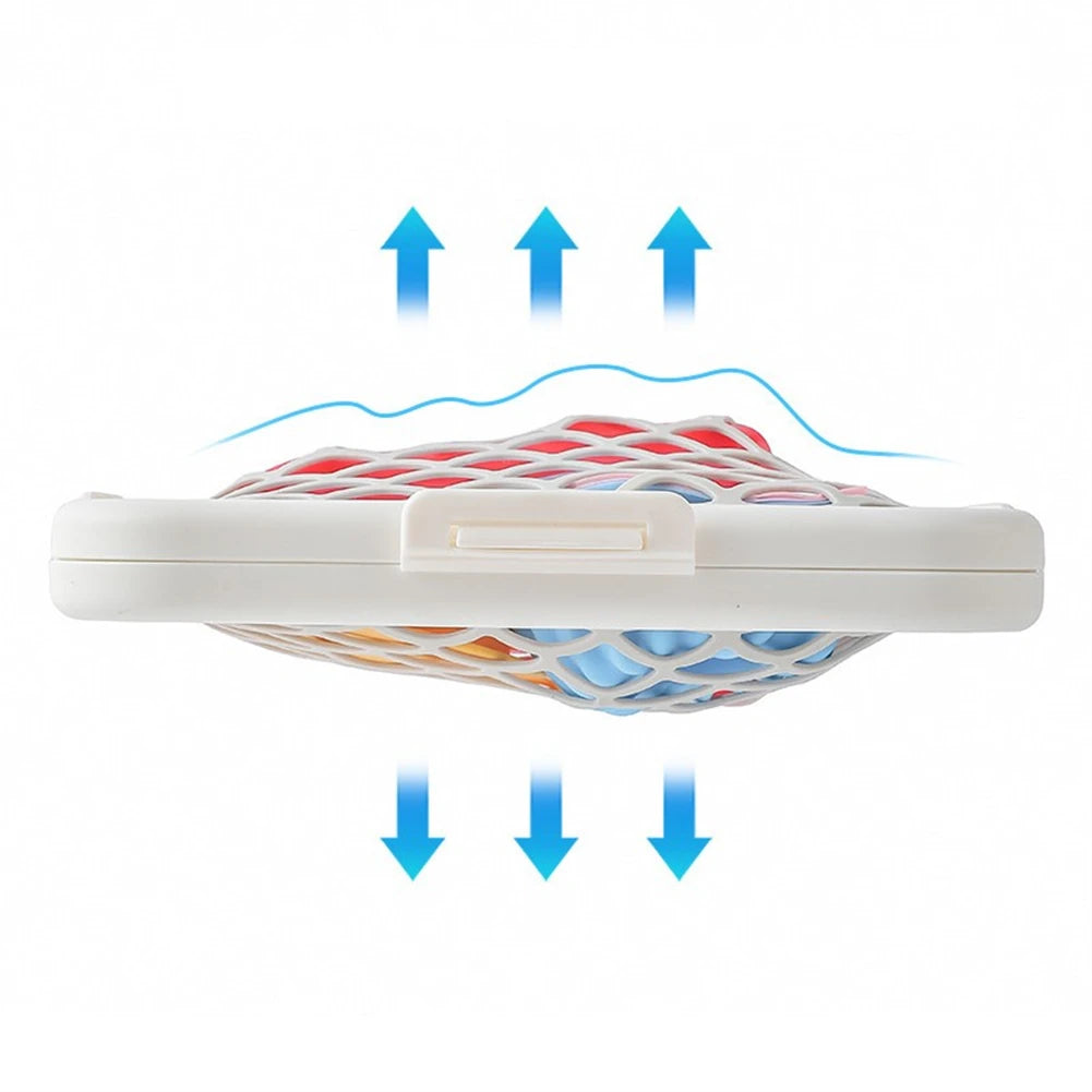 Dishwasher Basket for Small Items, Silicone, 18 x 18 x 2.3 cm – image 5
