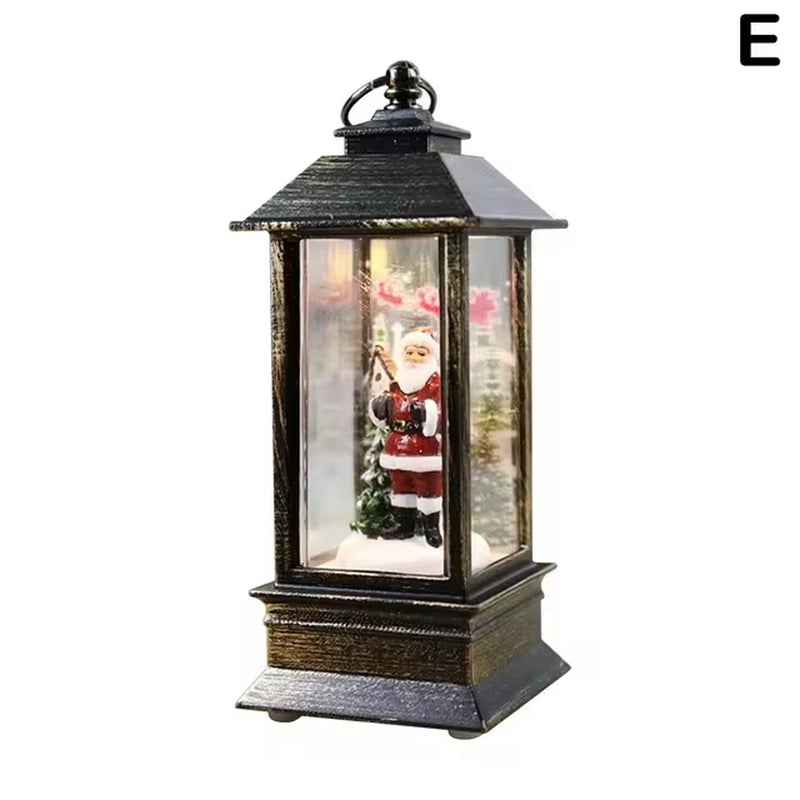 Santa & Snowman Hanging Christmas Lanterns – image 9
