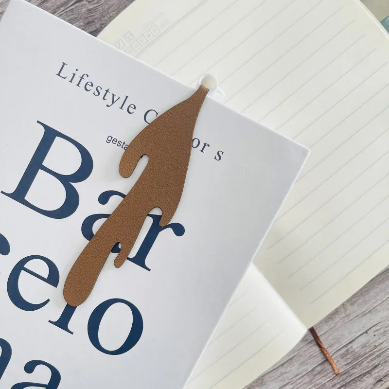 Spilled Coffee Bookmark - Funny Corner Page Marker – image 3