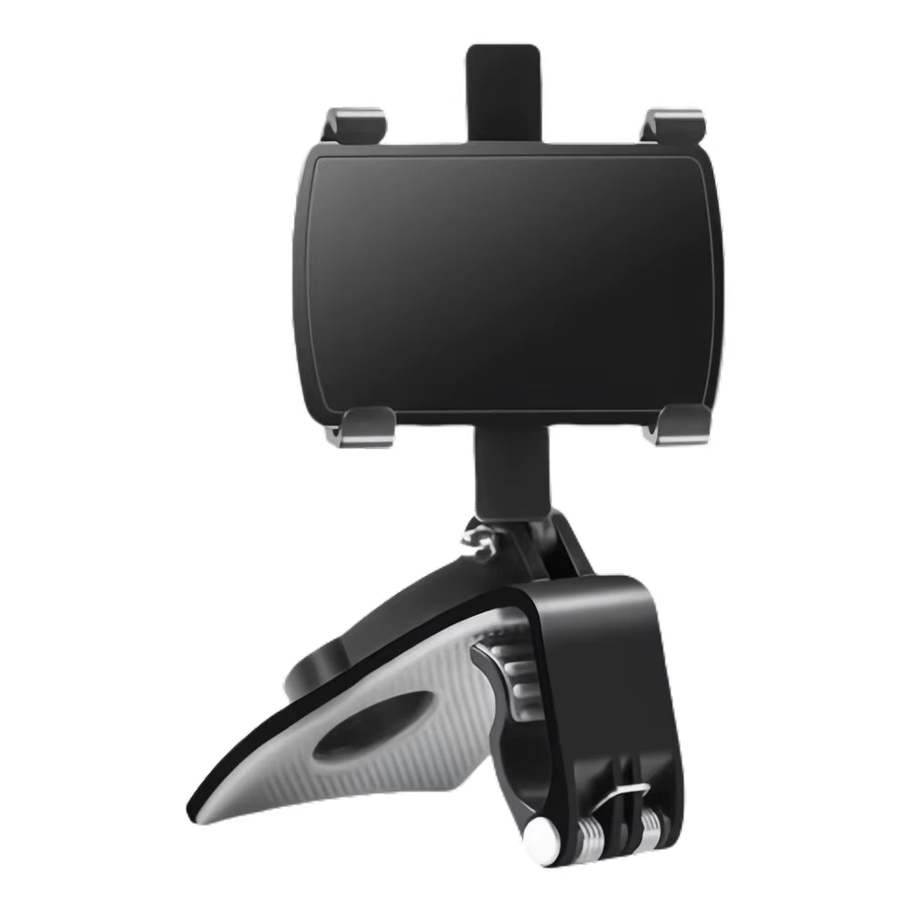Dashboard Car Phone Holder - Universal Clip Mount for GPS & Smartphone