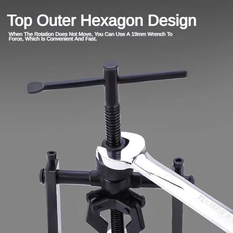 Bearing Puller Three-Jaw Gear and Pulley Remover – image 4