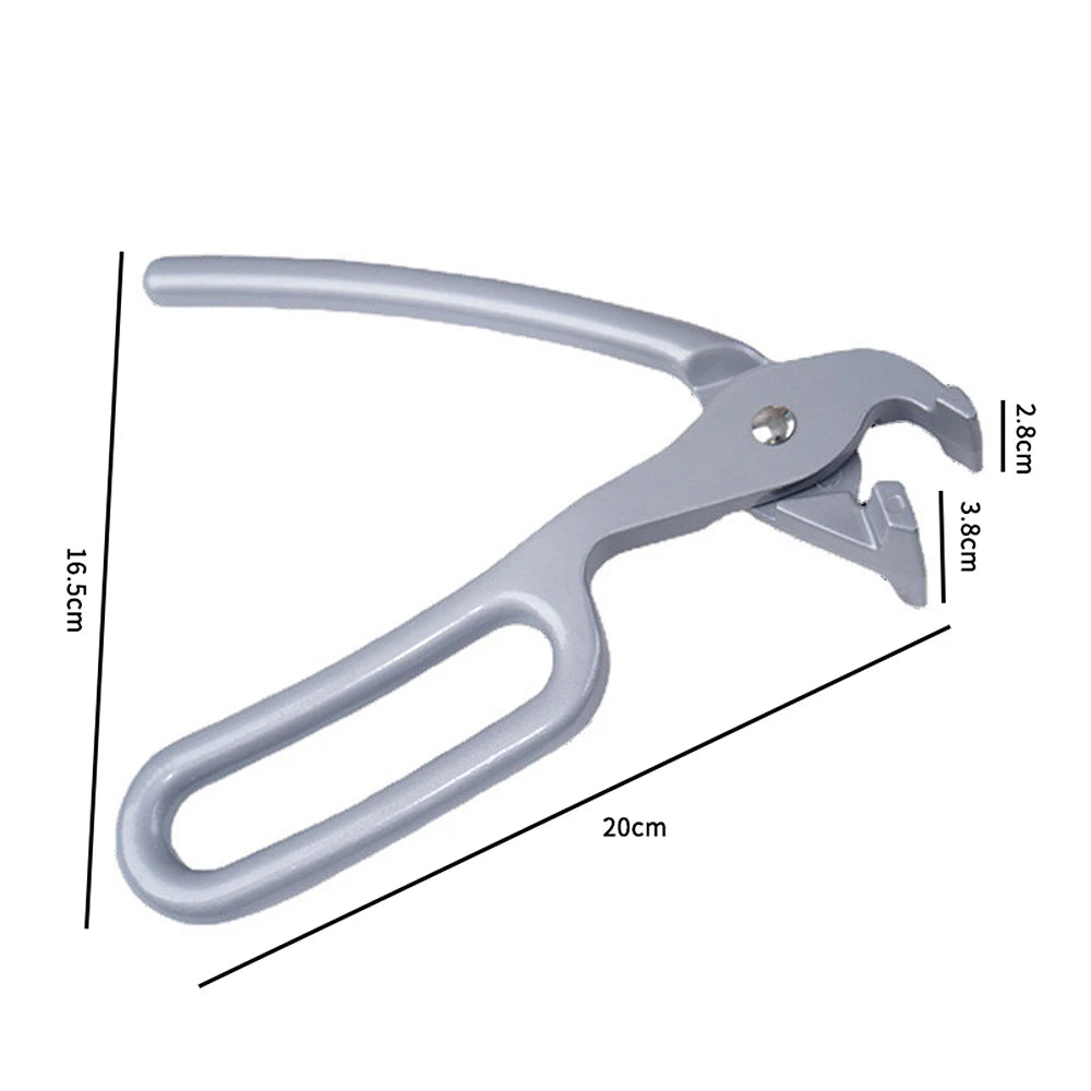 Pizza Pan Gripper – Cast Aluminum Hot Pan Lifting Tongs – image 5