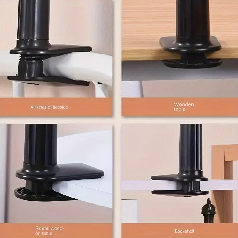 Phone and Tablet Holder Arm, Adjustable for Bed or Desk – image 4