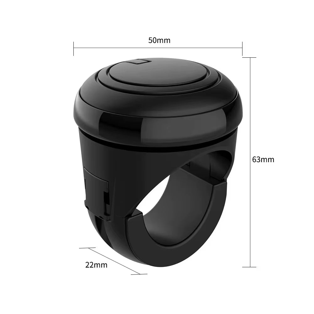 Steering Wheel Spinner Knob – 360° Rotating Ball Handle – image 3