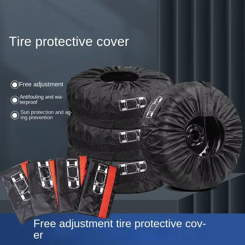 Spare Tire Cover – Polyester Storage Bag, Small or Large – image 3