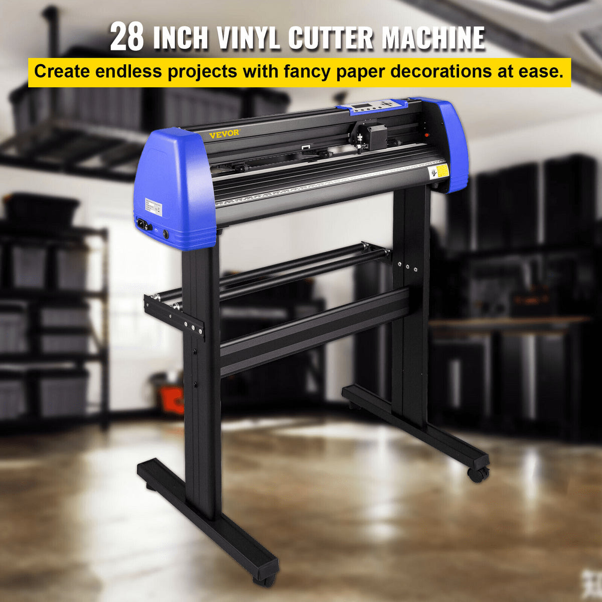 Vinyl Cutter Machine 28 in with Floor Stand and 20 Blades – image 2
