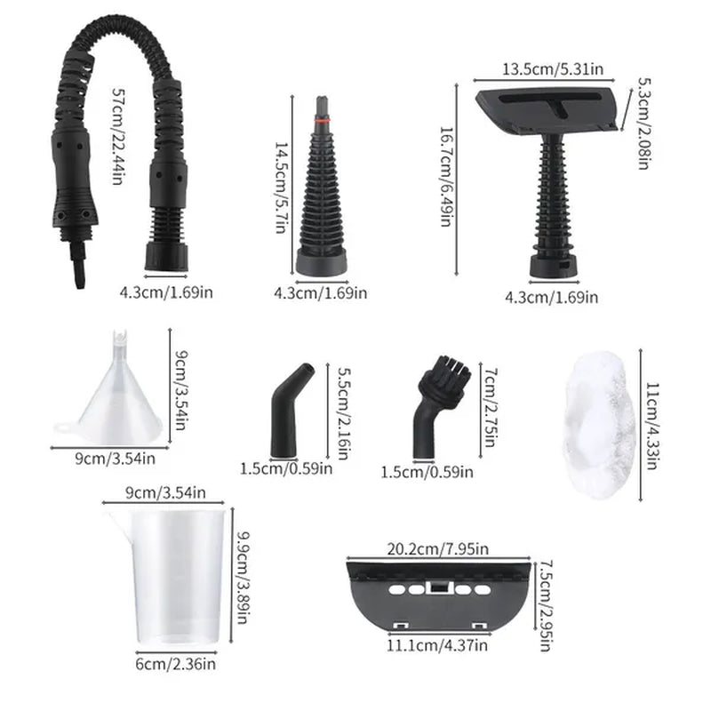 Handheld Steam Cleaner 1050W, High-Temperature Kitchen Degreaser – image 3