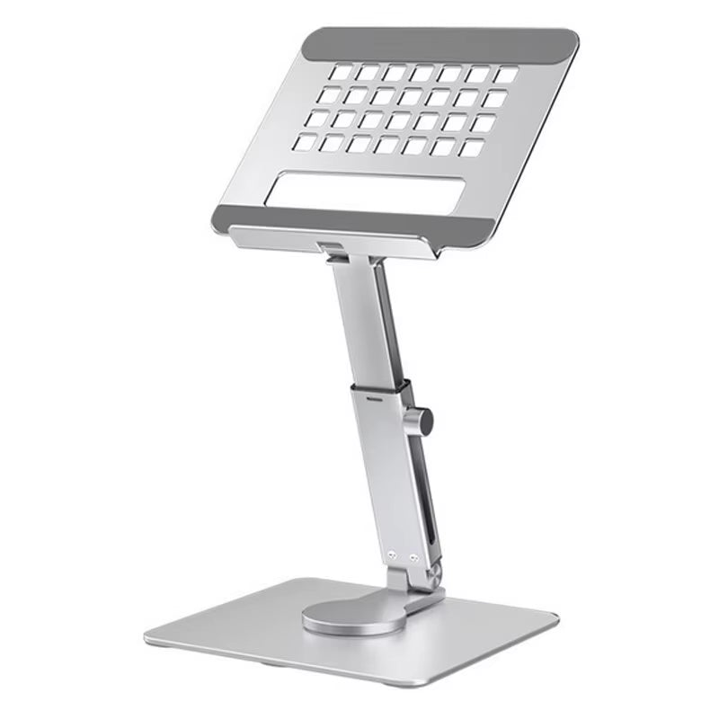 Aluminum Tablet Stand, 360-Degree Rotating Riser 4-14 in – image 3