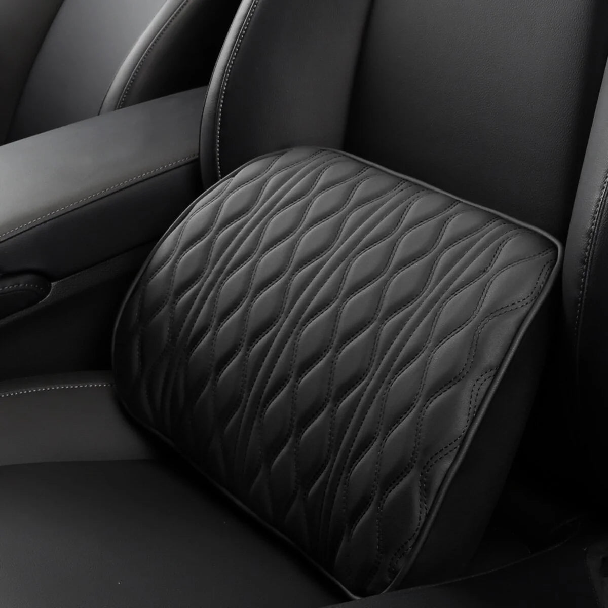 Car Headrest Neck Pillow & Lumbar Support Set – image 5