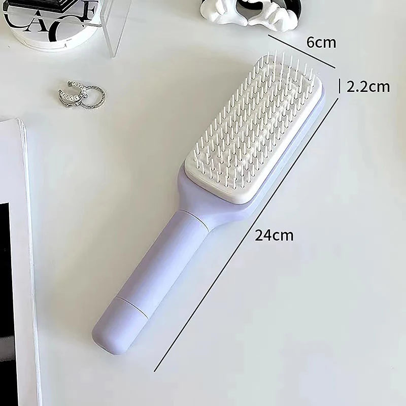 Self-Cleaning Hair Brush - Airbag Cushion Detangling Brush