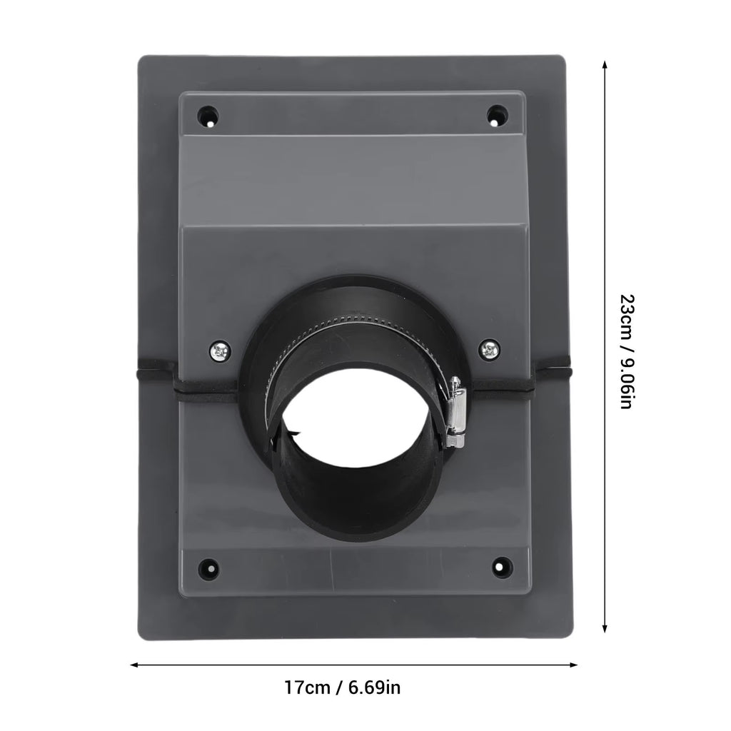 HVAC Wall Penetration Line Set Cover Kit for Mini Split AC